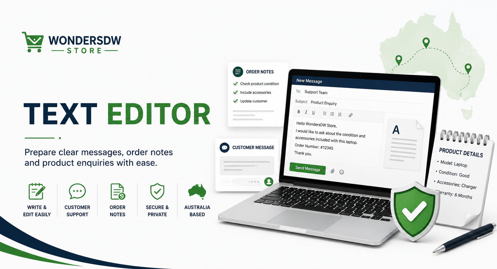 Customer Support Centre - WondersDW Store